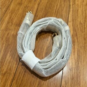 Coach Silver Strap with Gold Accents